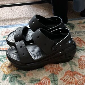 Black Crocs Mega Crush